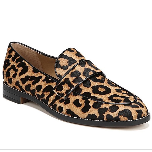 Franco Sarto Hurley Animal Print Loafers